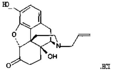 Image Of Naloxone Chemical Structure (Naloxone Chemical Structure)
